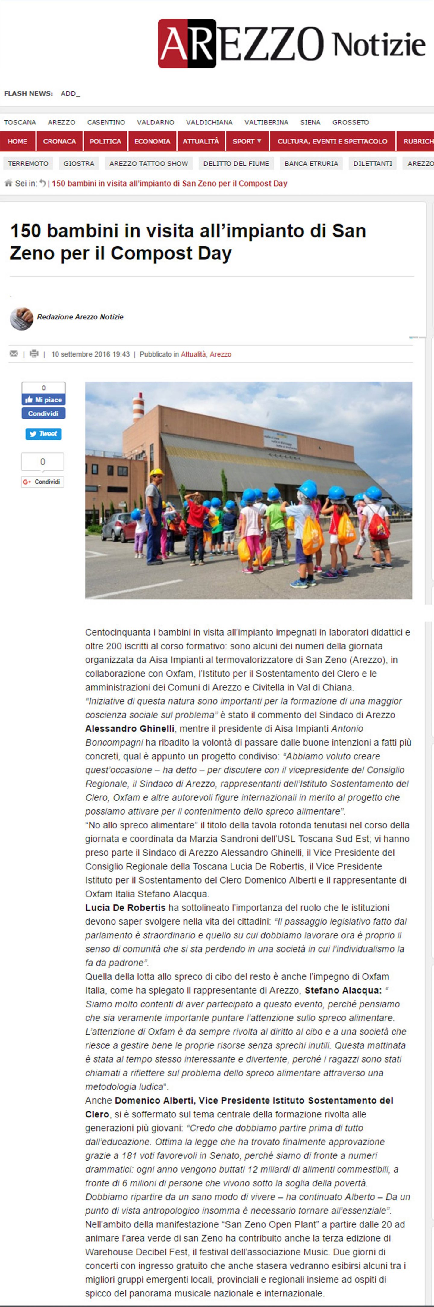 Img interna 10 settembre 2016 arezo notizie
