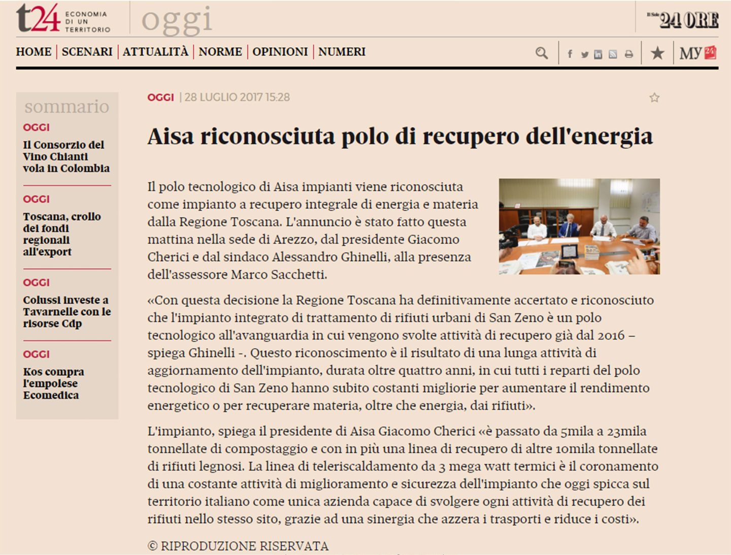 Img interna aisa riconosciuta impianto a recupero integrale 03