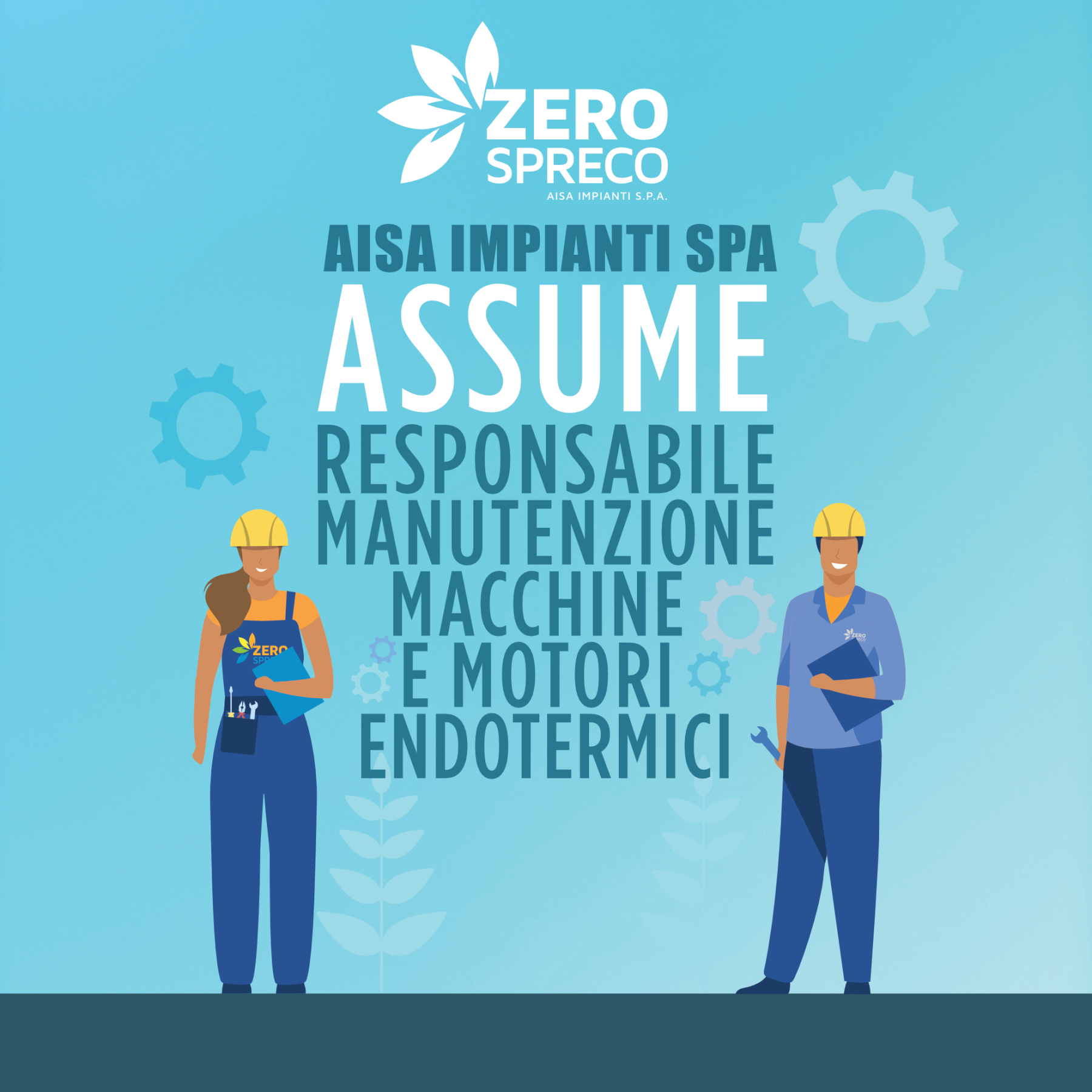 Zerospreco bando manutentore macchine