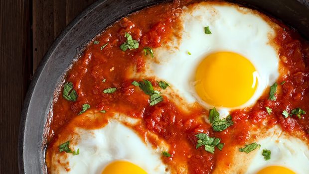 Landing uova pomodoro