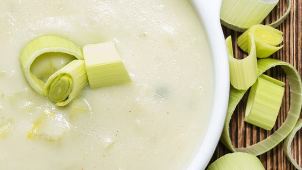 Landing vellutata porri