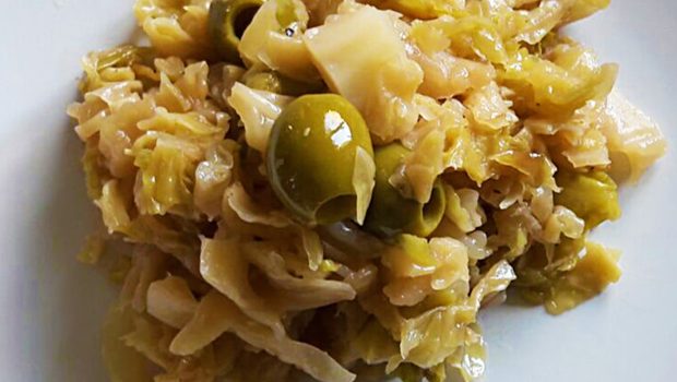 Landing verza stufata