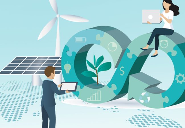 Landing circular economy