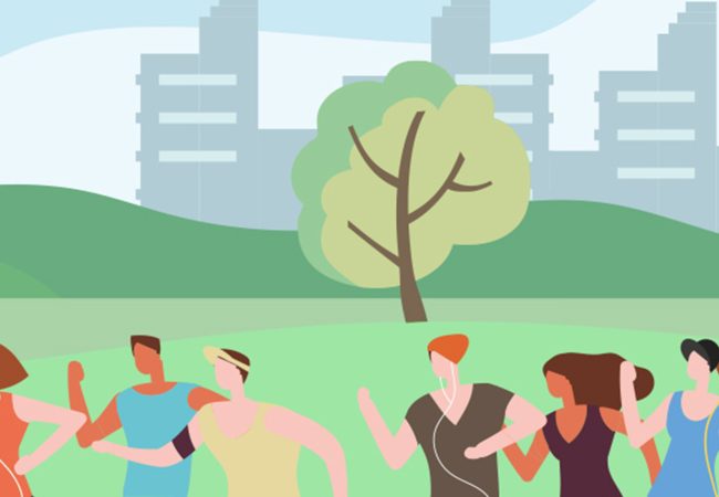 Landing green trail 2021 evento