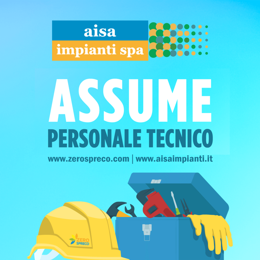Landing bando aisa assume personale tecnico