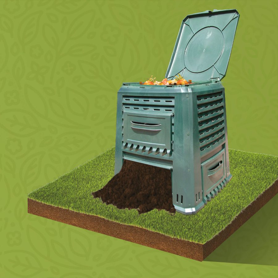 Landing compost