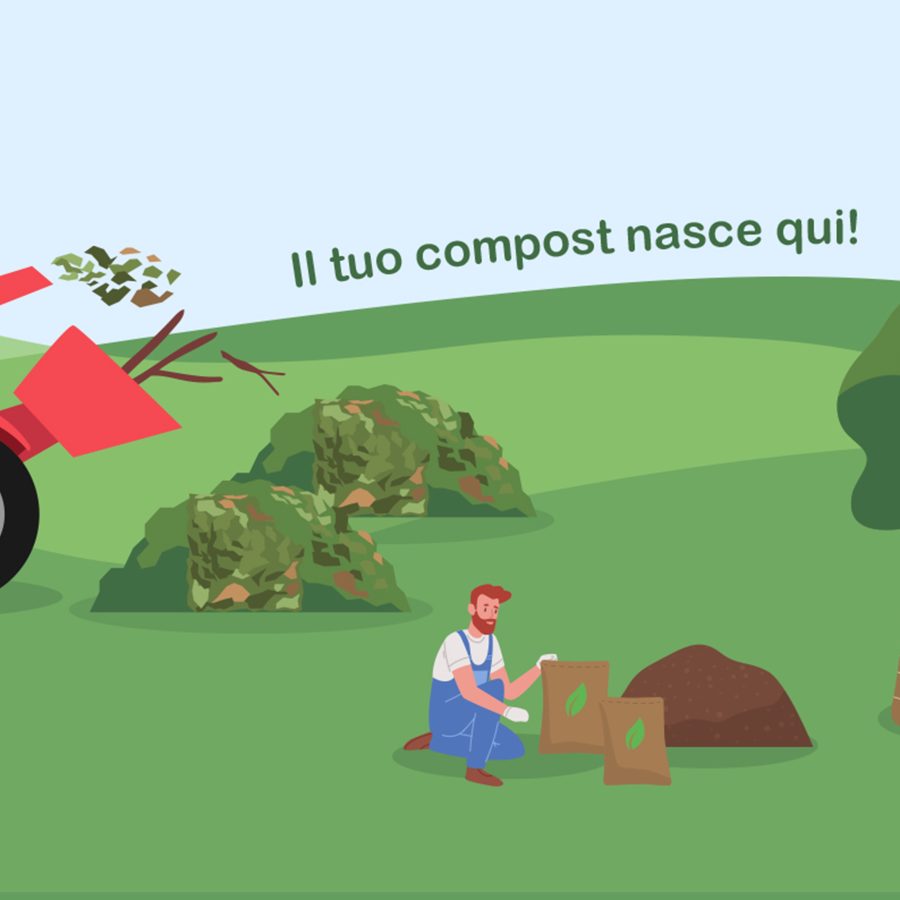 Landing compostaggio in campo