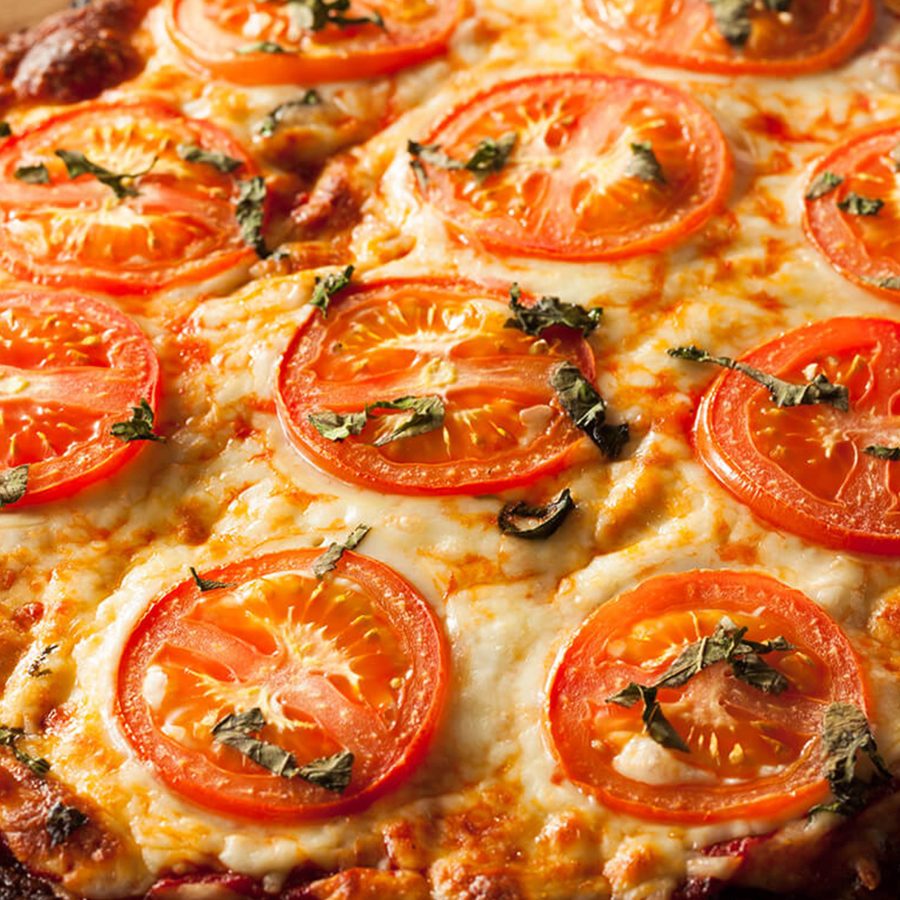 Landing pizza