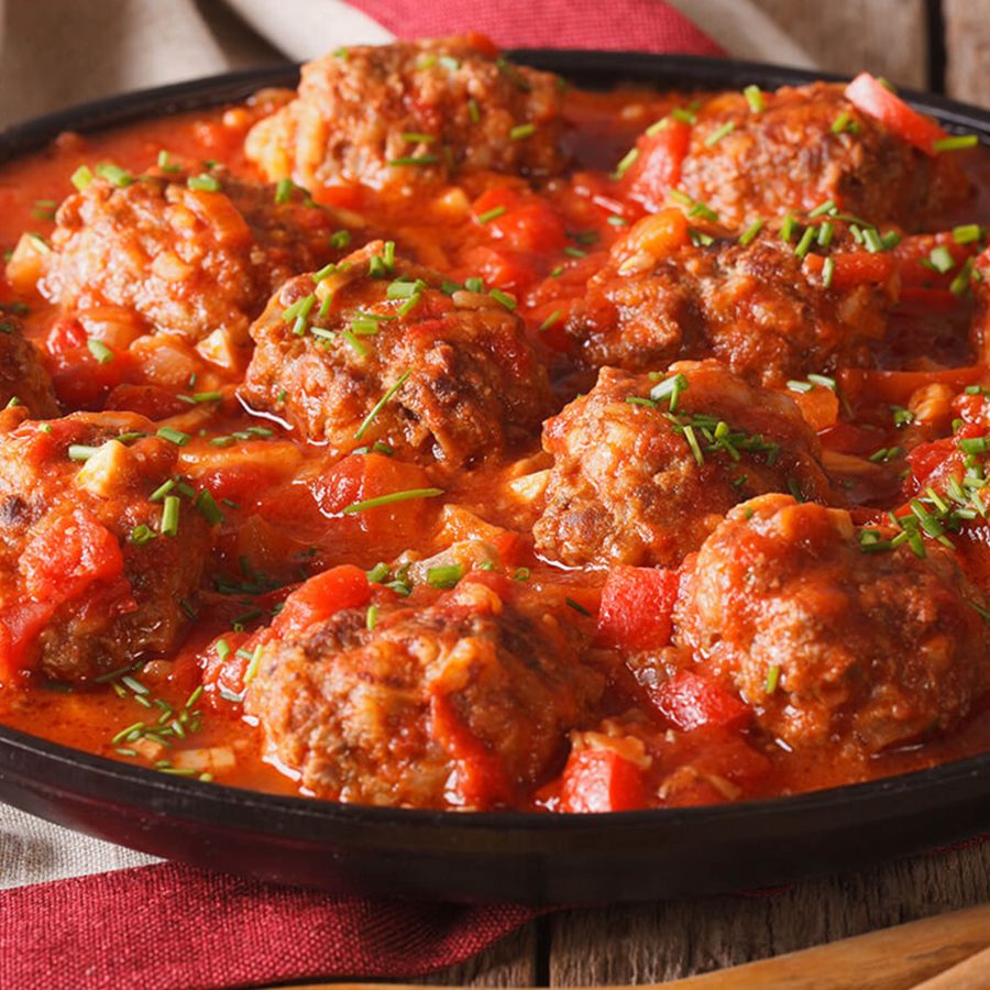 Landing polpette pomodoro