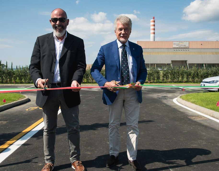 Zero spreco inaugurazione punto ricarica 011